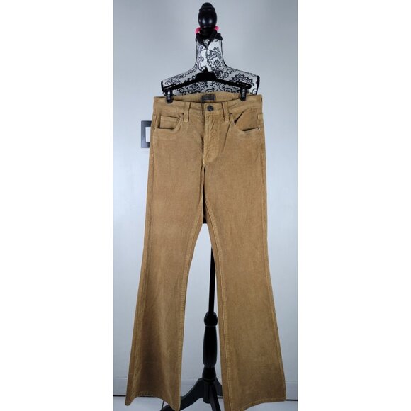 Kut From The Kloth Jeans Womens 2 Flare Courdury Brown High Rise - Picture 1 of 13
